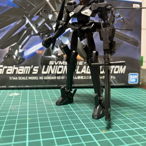 塗装するつもりでパチ組。ガンプラにハマるまえにアースリィはアニメで好きになって買ったはいいが長らく詰んでたやつです。たまたま動画流れてきたので決心ついて組み立てました、しかし他の機体も買っとけばよかったといまさら後悔してます。Re:RISEはぜひ無印観てから視聴してほしい作品。（2枚目）