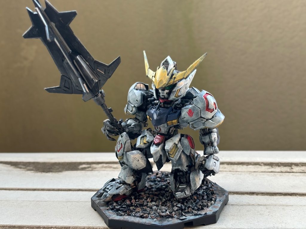 MGSD ガンダムバルバトス–3枚目/制作者：mal
