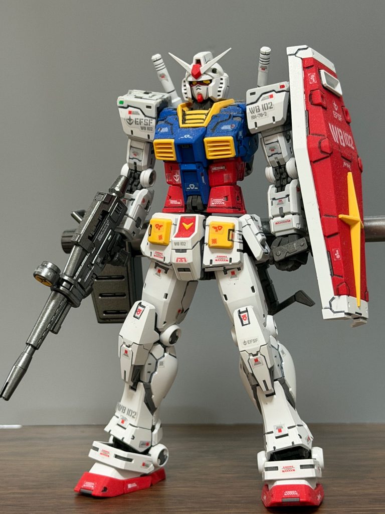 ファーストガンダムのガンプラでは1番最新のＲＧ2.0カッコイイ✨
