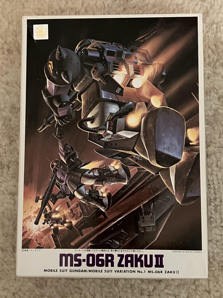 作品名：そう、ささやくのよ私のガンプラ欲が❗️<p>うれしいなぁ〜、懐かしくて、カッコよくて、シブいのは〜　笑 . 積みのうちの一つ ザクⅡ 06-Rです . 大切な積みを上げるとしたら、コレ 以前、購入したデザクも捨てがたいのですが、箱絵の構図が最高にイカしているのと当 [&hellip;]</p>
