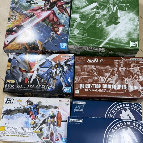 ガンプラが増える夏