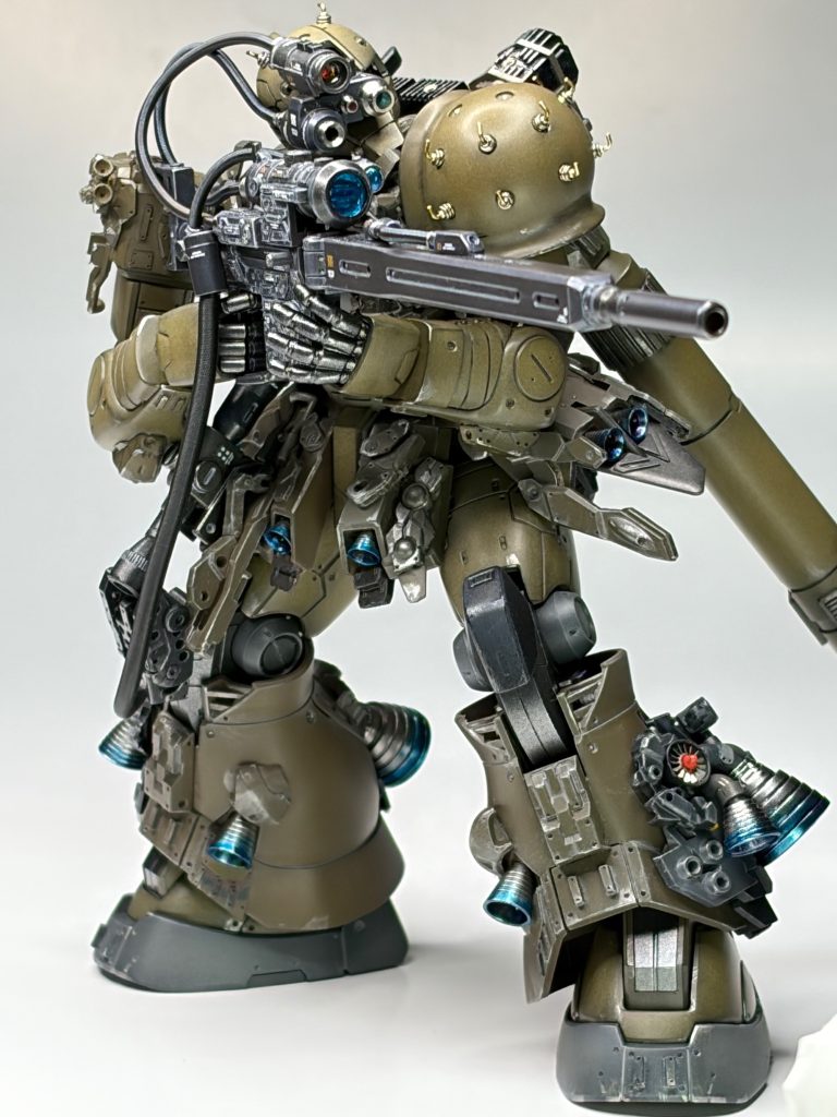HG ザクⅠスナイパータイプ–2枚目/制作者：takiyama08g