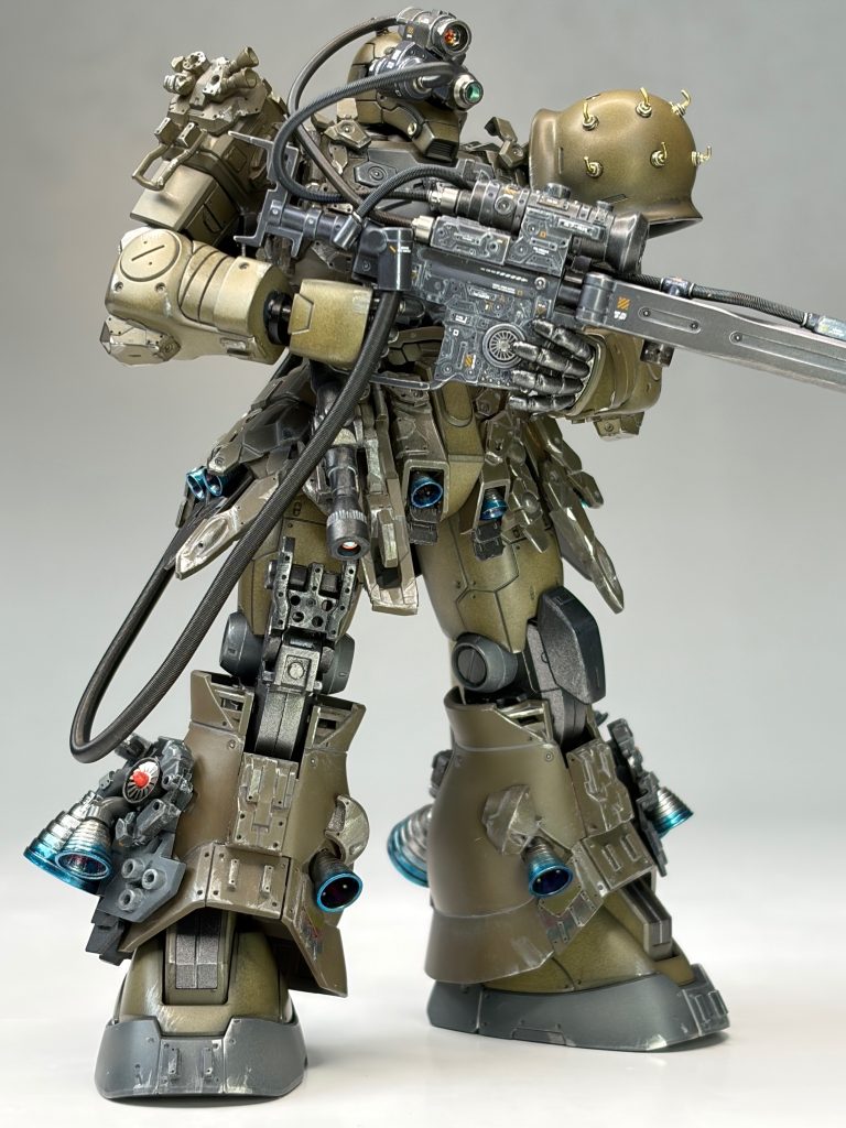 HG ザクⅠスナイパータイプ–3枚目/制作者：takiyama08g