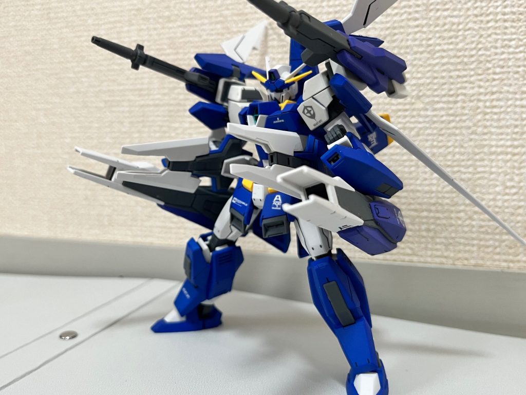 フルバースト&nbsp;今更ながらガンダムAGEにハマって3世代を繋ぐガンプラを想像しながら作りました！