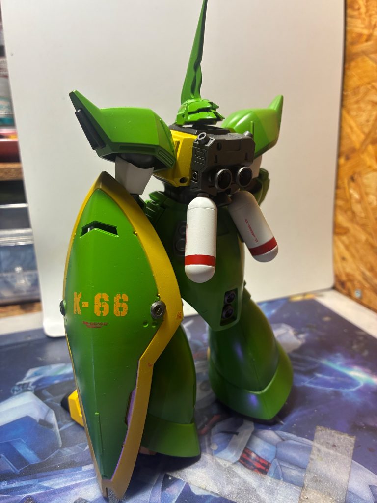 地味に　ゲルググＪ　ゲルググM &nbsp;クシャトリヤのミキシングです。
