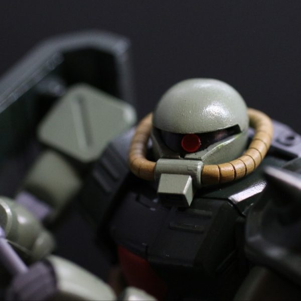 HGUC 1/144 MS-06Fz ザクII改 【一部、筆塗りのやり方に慣れてきました】