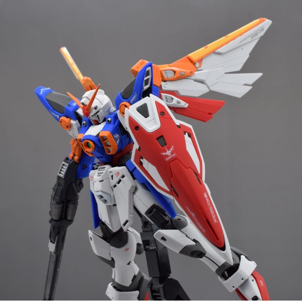 ウィングガンダム–3枚目/制作者：アンジェロのプラモデル工房