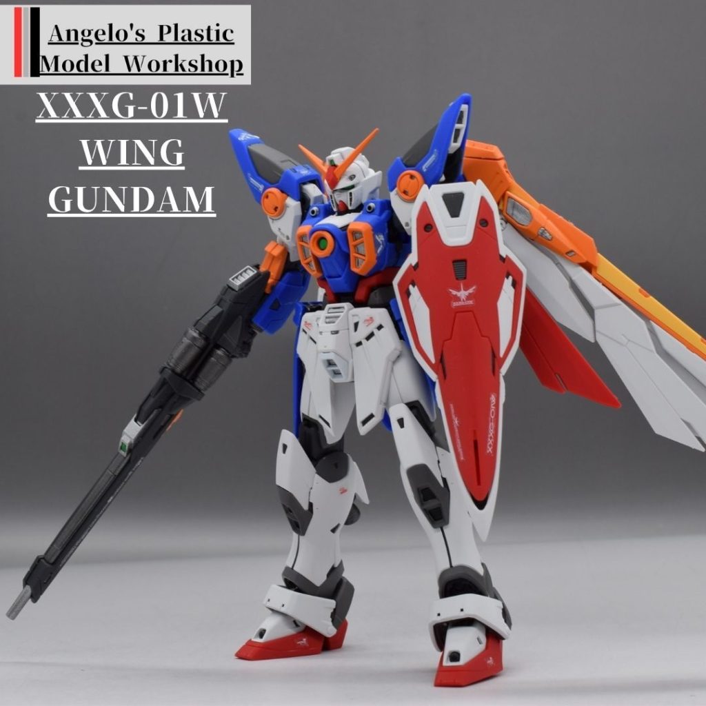 ウィングガンダム–2枚目/制作者：アンジェロのプラモデル工房