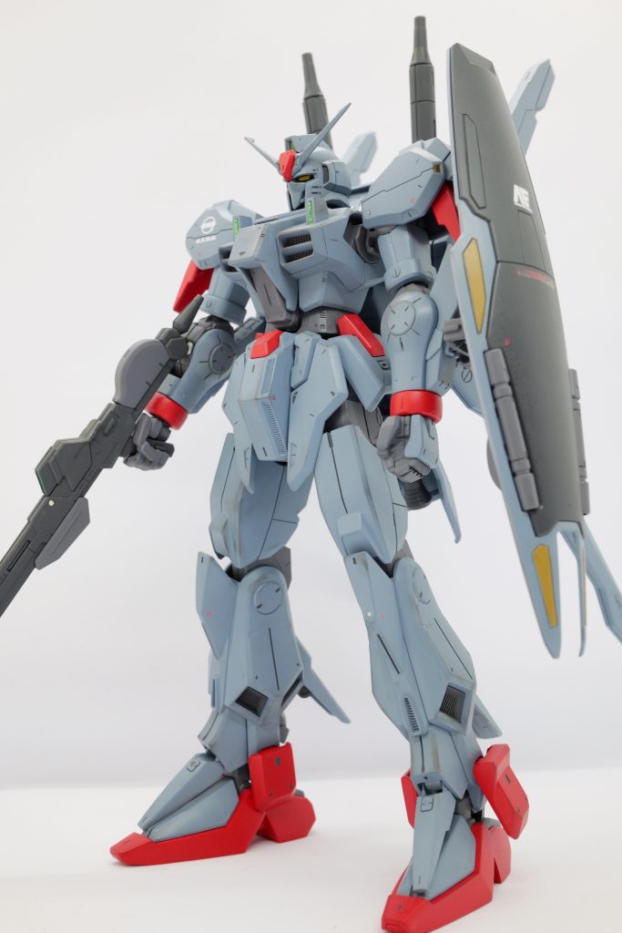 グレーはメカサフのヘヴィとスーパーヘヴィで塗り分け。