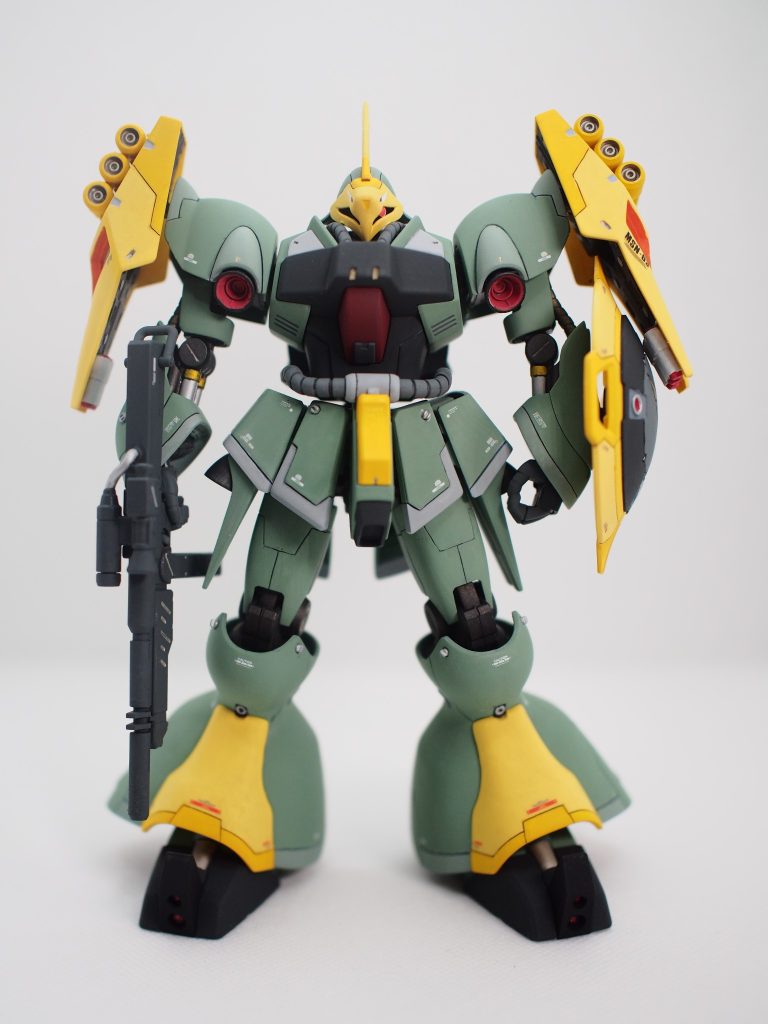 HG MSN-03 JAGD DOGA ギュネイ・ガス専用機　筆塗り全塗装–2枚目/制作者：KZ_