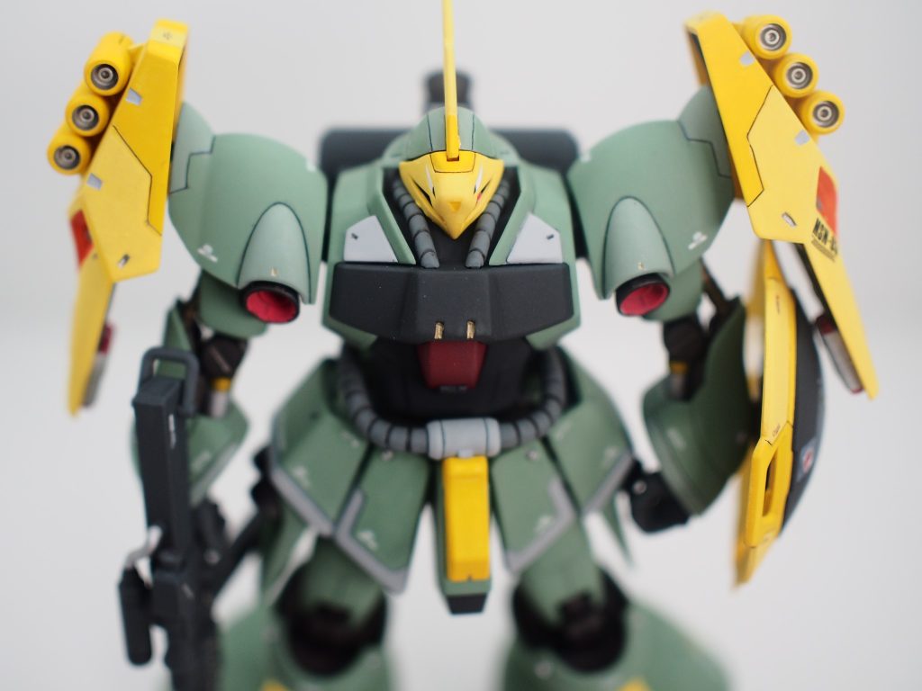 HG MSN-03 JAGD DOGA ギュネイ・ガス専用機　筆塗り全塗装–3枚目/制作者：KZ_