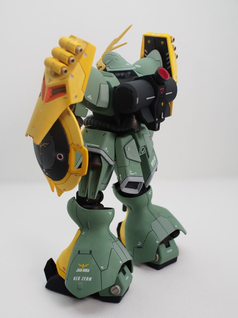 HG MSN-03 JAGD DOGA ギュネイ・ガス専用機　筆塗り全塗装–4枚目/制作者：KZ_