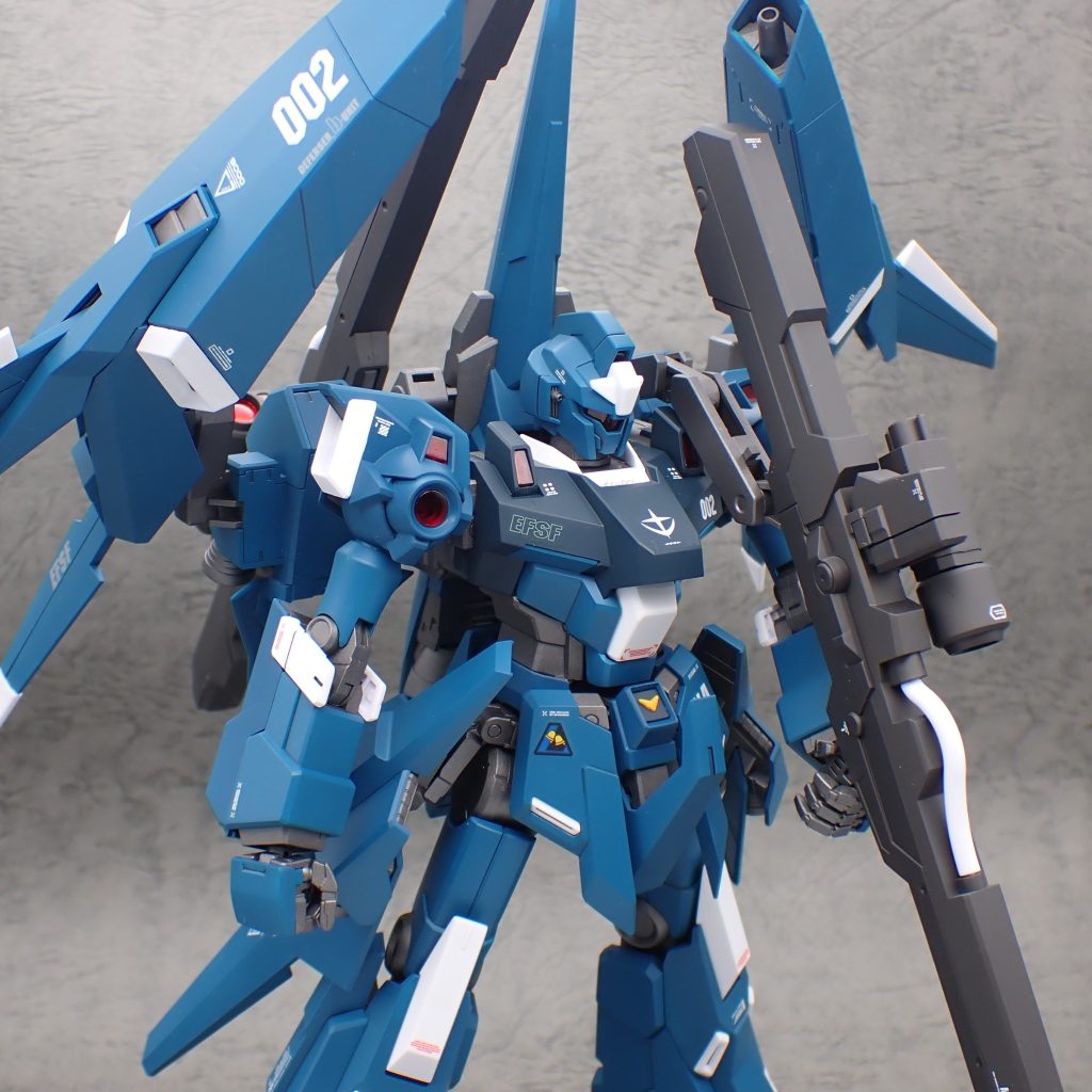 リゼルC型　ネェルアーガマ所属機　MG　1/100–4枚目/制作者：ヤマサン