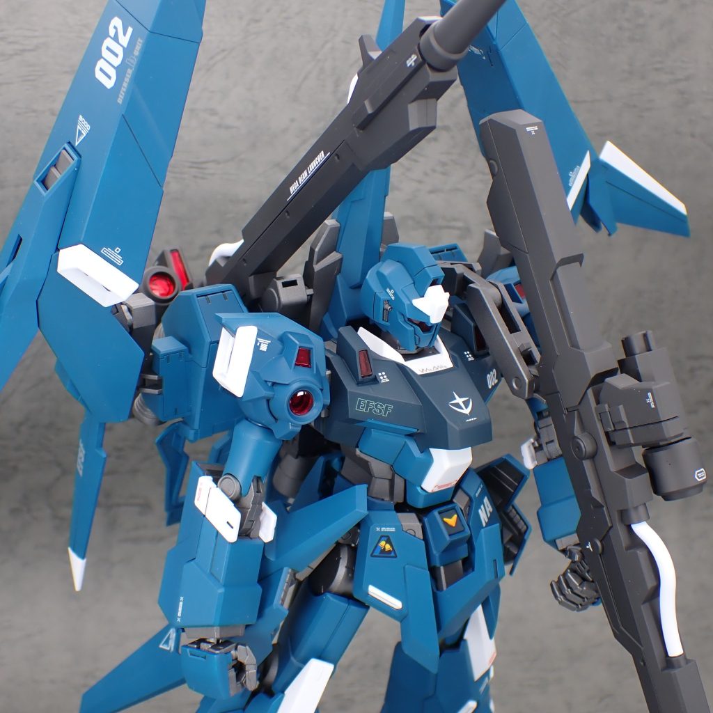 リゼルC型　ネェルアーガマ所属機　MG　1/100–2枚目/制作者：ヤマサン