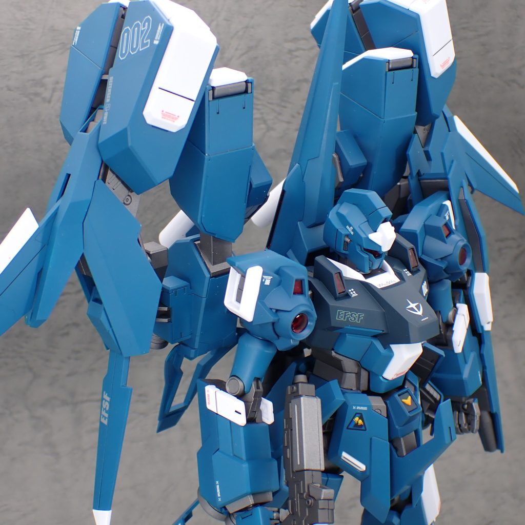 リゼルC型　ネェルアーガマ所属機　MG　1/100–6枚目/制作者：ヤマサン