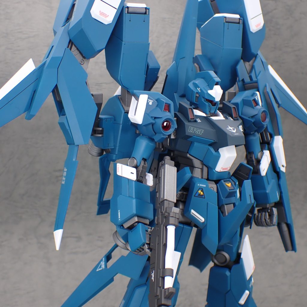 リゼルC型　ネェルアーガマ所属機　MG　1/100–2枚目/制作者：ヤマサン