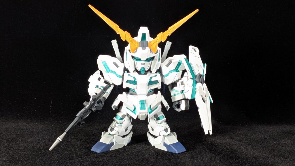 SDEXスタンダード ユニコーンガンダム　筆塗り塗装–3枚目/制作者：くらくらプラモ