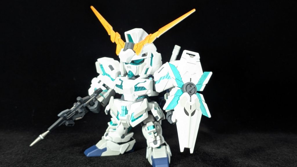 SDEXスタンダード ユニコーンガンダム　筆塗り塗装–4枚目/制作者：くらくらプラモ