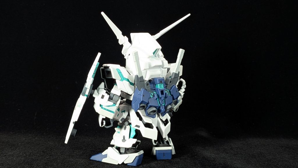 SDEXスタンダード ユニコーンガンダム　筆塗り塗装–5枚目/制作者：くらくらプラモ