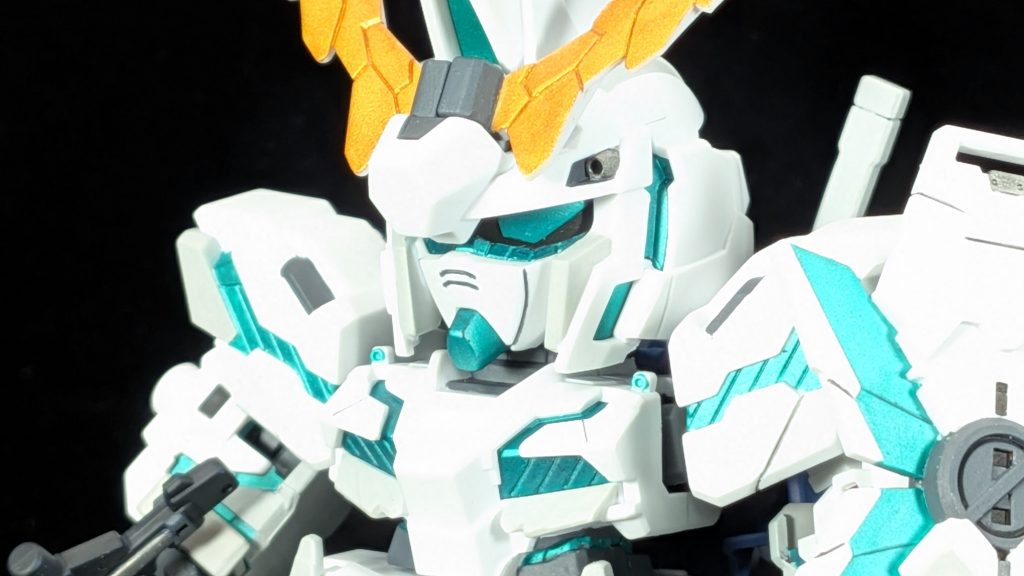 SDEXスタンダード ユニコーンガンダム　筆塗り塗装–9枚目/制作者：くらくらプラモ