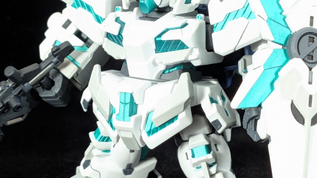 SDEXスタンダード ユニコーンガンダム　筆塗り塗装–8枚目/制作者：くらくらプラモ