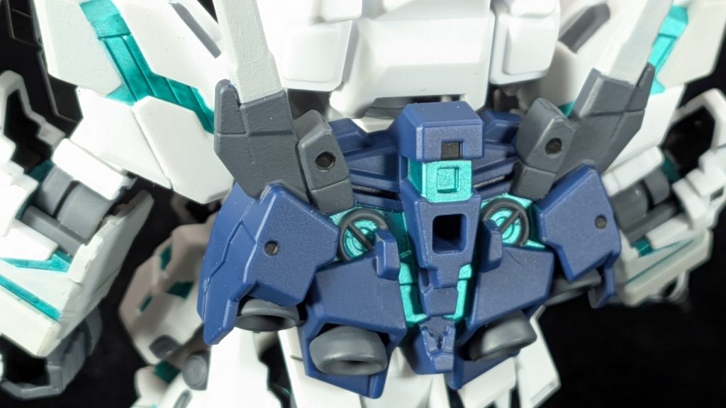 SDEXスタンダード ユニコーンガンダム　筆塗り塗装–6枚目/制作者：くらくらプラモ