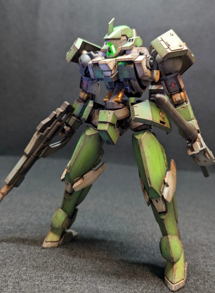 モビルレギンレイズ（ジュリエッタ機）～実戦ミリタリー仕様～–3枚目/制作者：プリンタイガー
