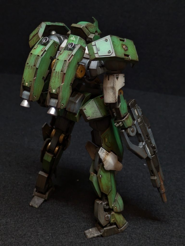 モビルレギンレイズ（ジュリエッタ機）～実戦ミリタリー仕様～–4枚目/制作者：プリンタイガー
