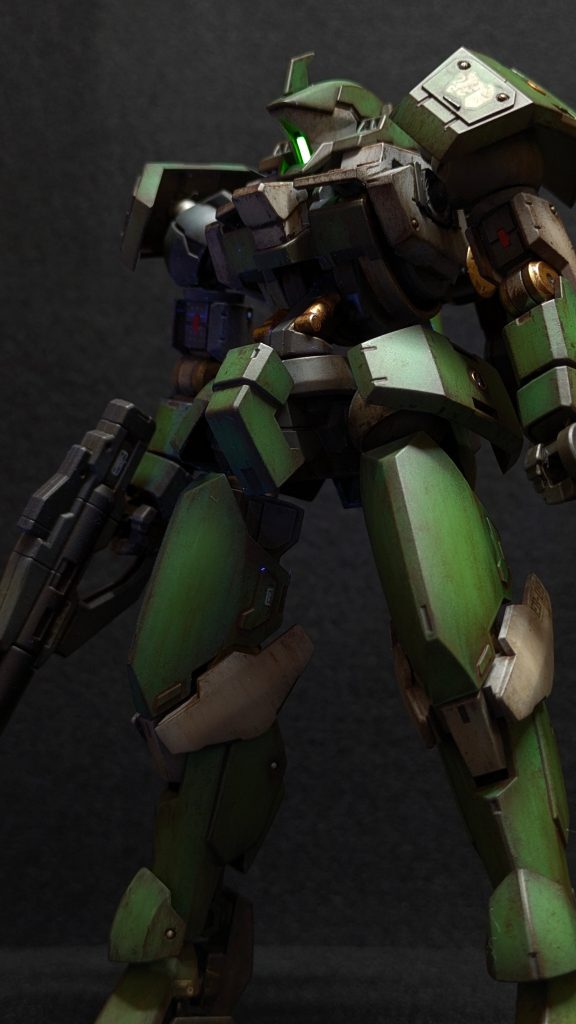 モビルレギンレイズ（ジュリエッタ機）～実戦ミリタリー仕様～–5枚目/制作者：プリンタイガー