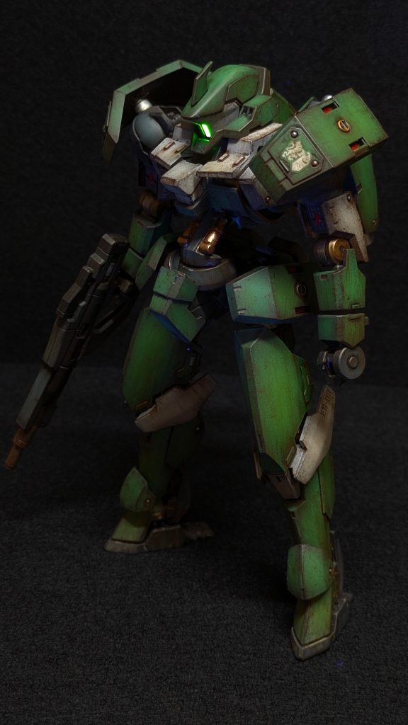 モビルレギンレイズ（ジュリエッタ機）～実戦ミリタリー仕様～–6枚目/制作者：プリンタイガー