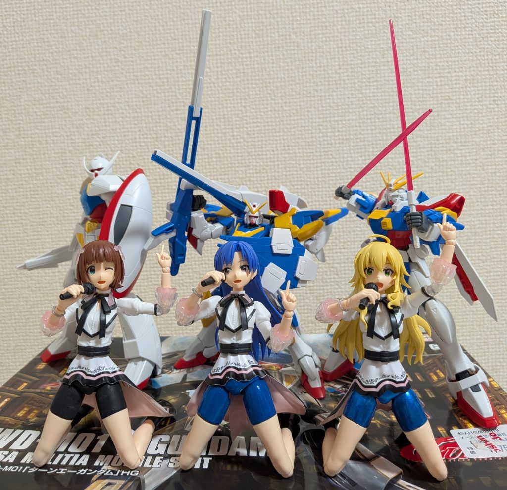 ラストは「主役機トリオ」＆「アイドルトリオ」で締めます（＾0＾）閲覧ありがとうございました（－－）