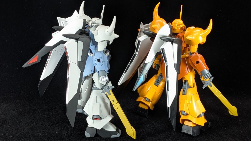 HGグフイグナイテッド イザーク機を筆塗りしました–6枚目/制作者：くらくらプラモ