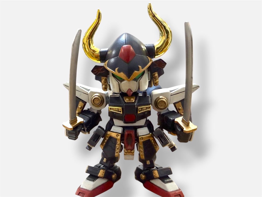 ご覧いただきありがとうございます😊稚拙ながら今後もまだSD武者シリーズが続きます💦仁宇と隠密農丸、烈火武者をLGBBアレンジ予定です😅