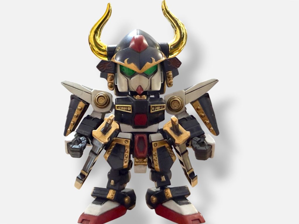 BB戦士282 天翔狩人摩亜屈をベースに、いろんなマークIIや雰囲気が合いそうなのを取り入れました‼️…ですが顔の目の上の「眉庇」が天翔狩人なのでほぼほぼそれに見えてしまいますね😓