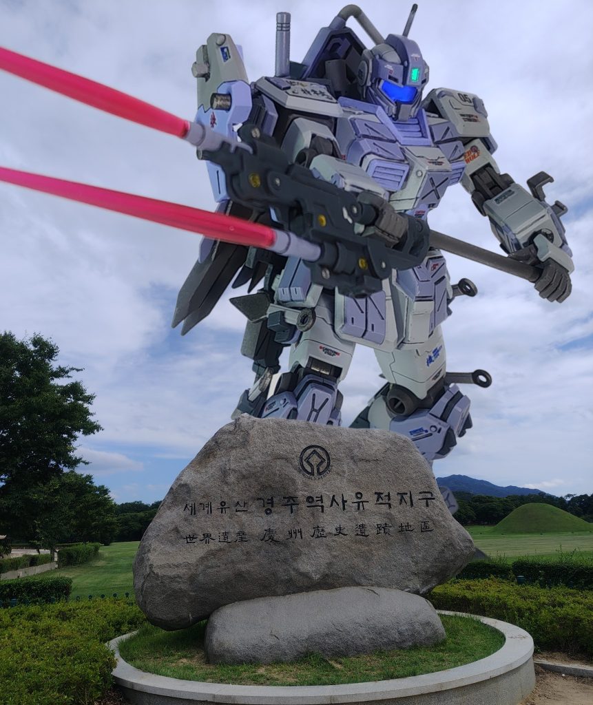 おまけin韓国　有名な古墳（世界遺産）のある公園です。
