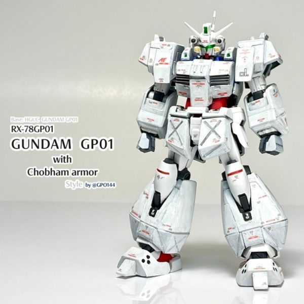 ガンダム試作1号機 チョバムアーマー装備 風