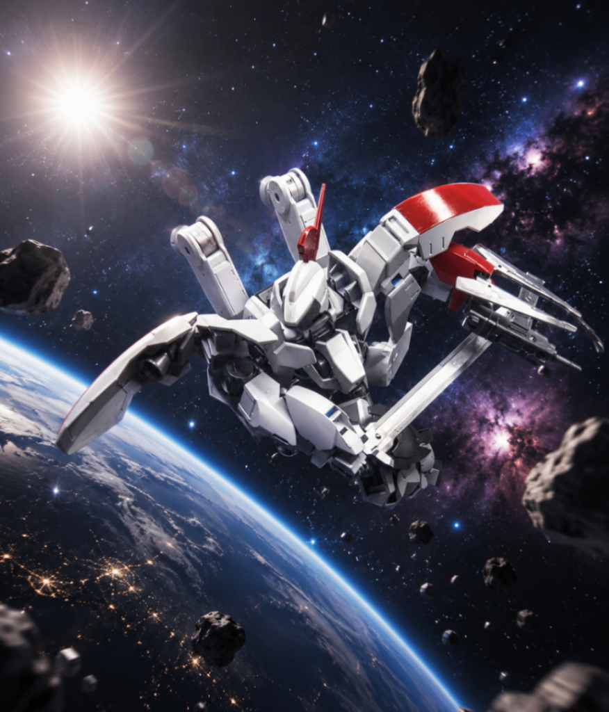 宙域戦っぽく。