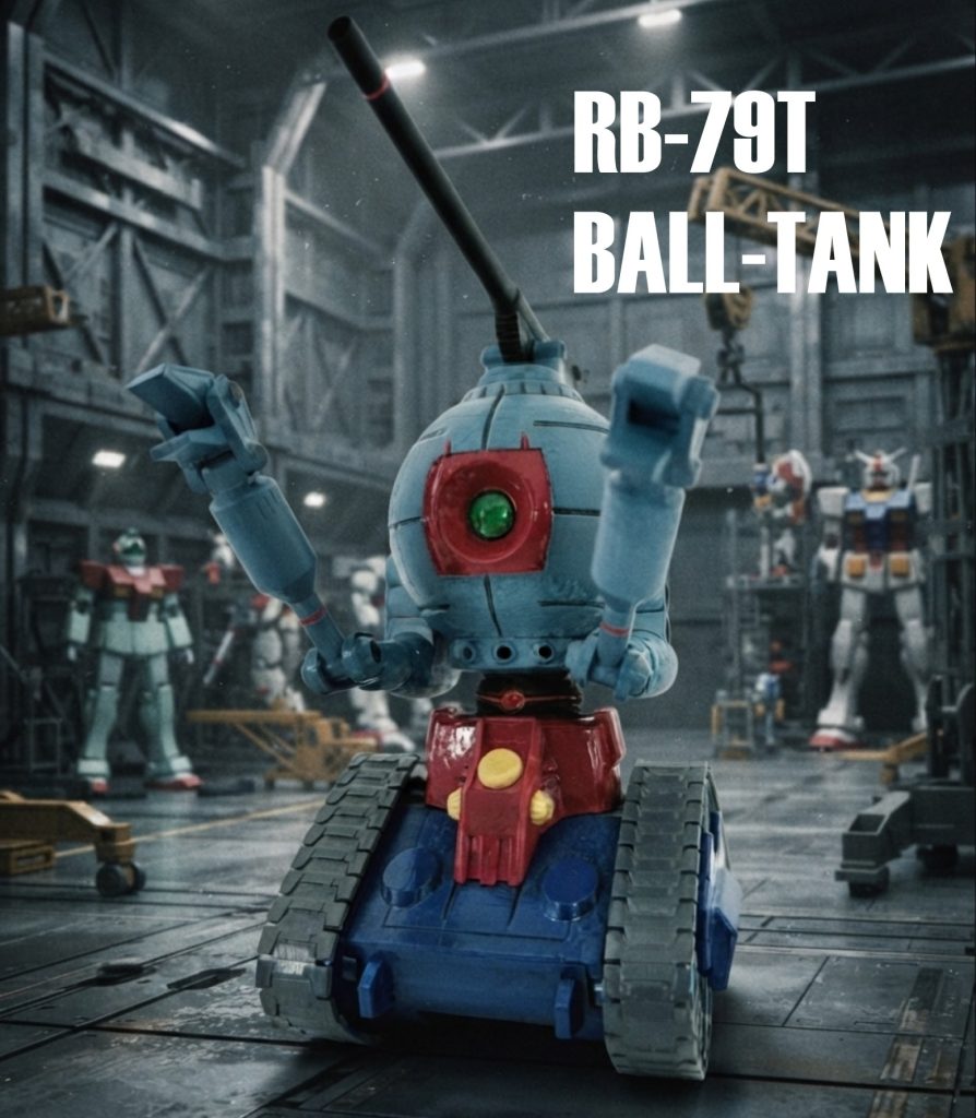 【オリジナルミキシング】RB-79T ボール・タンク【特攻野郎Aチーム】