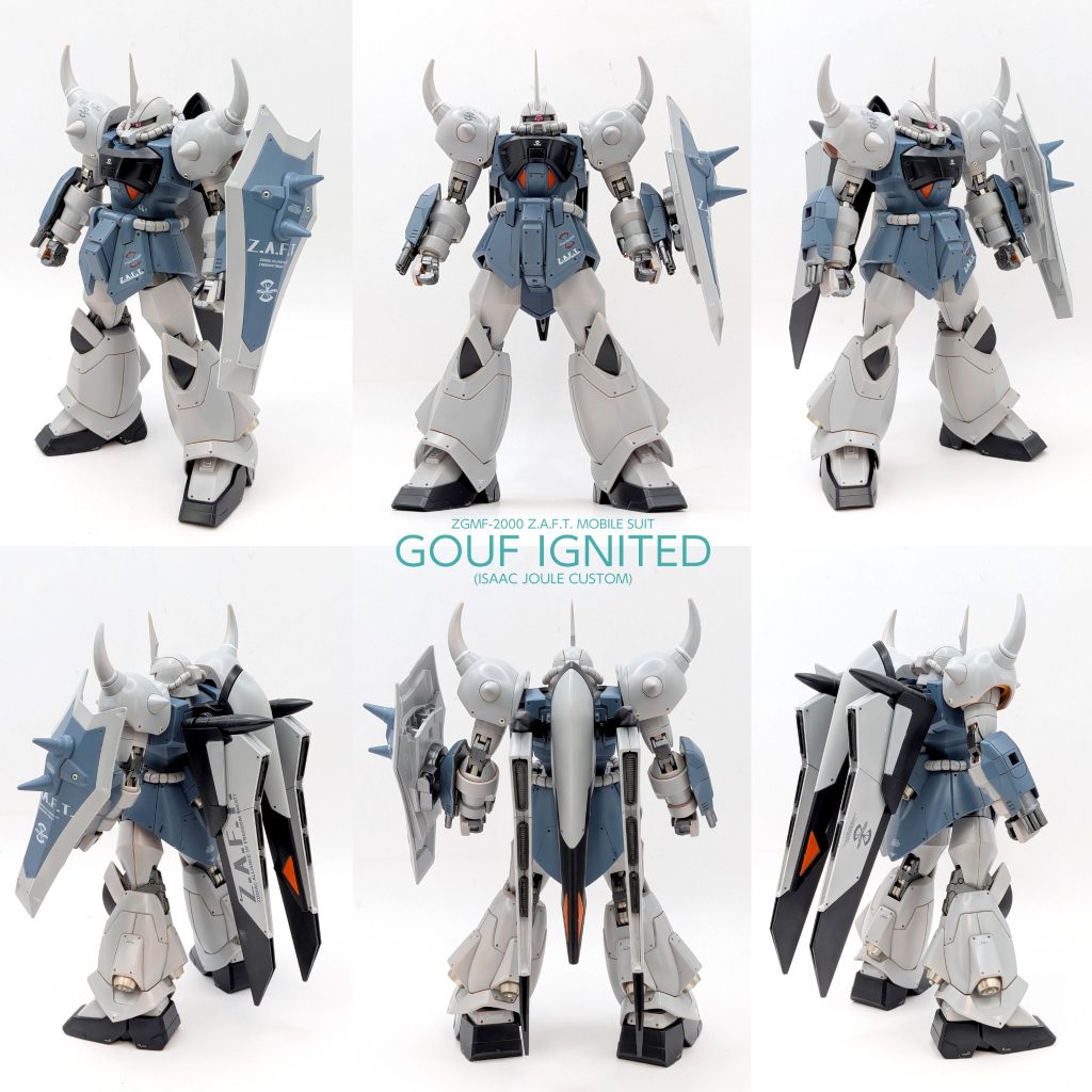 グフイグナイテッド（イザーク・ジュール専用機仕様）–2枚目/制作者：しうまい