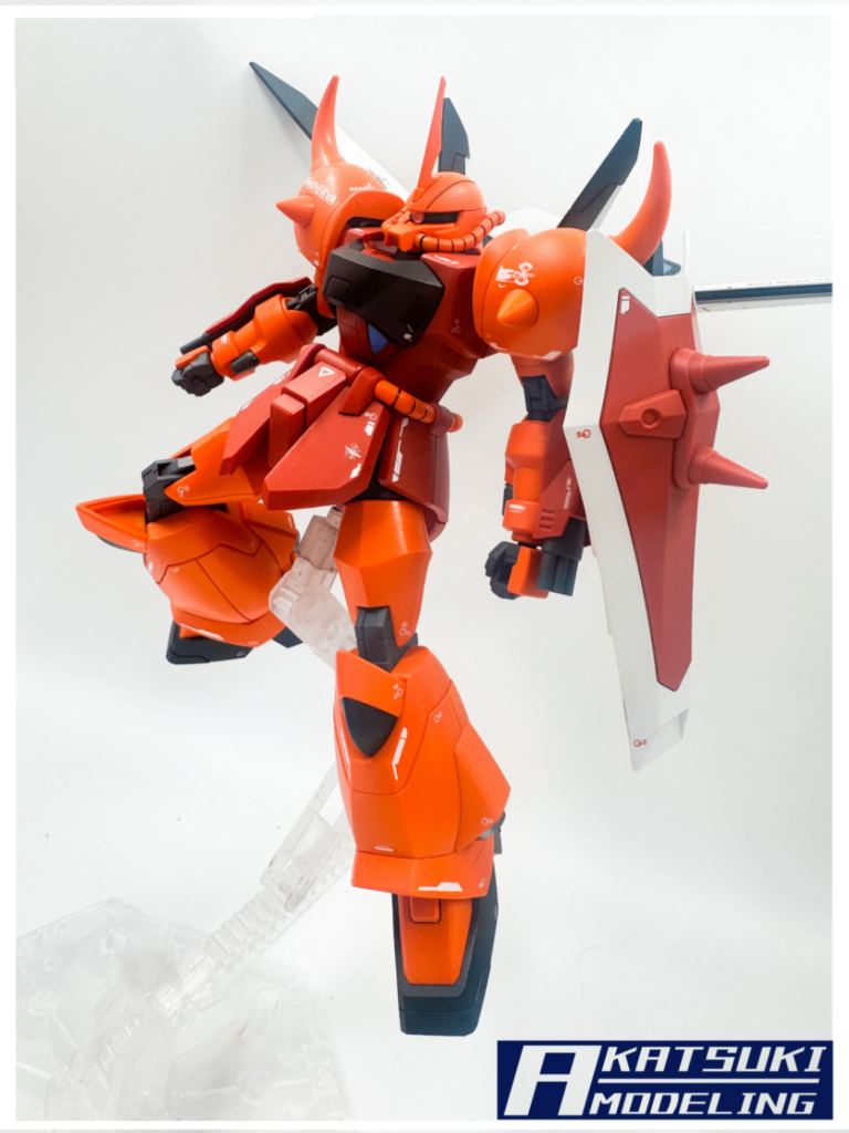 HG 1/144 ZGMF-X2000 グフイグナイテッド(ハイネ・ヴェステンフルス専用機)–3枚目/制作者：アカツキモデリング
