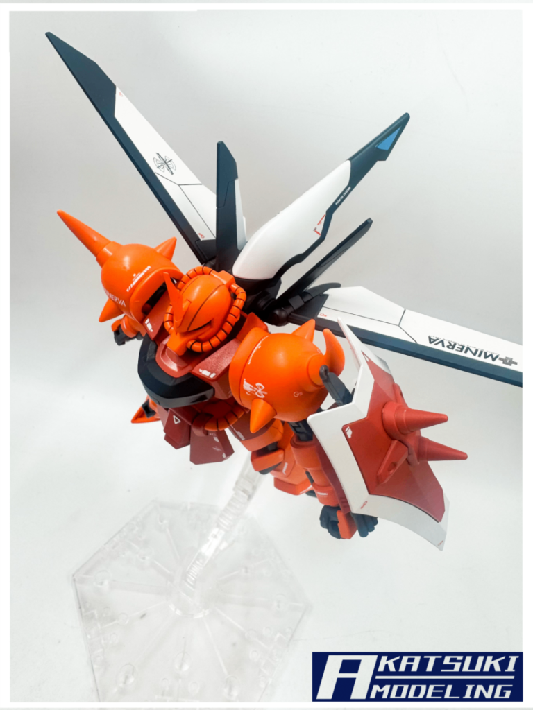 HG 1/144 ZGMF-X2000 グフイグナイテッド(ハイネ・ヴェステンフルス専用機)–4枚目/制作者：アカツキモデリング