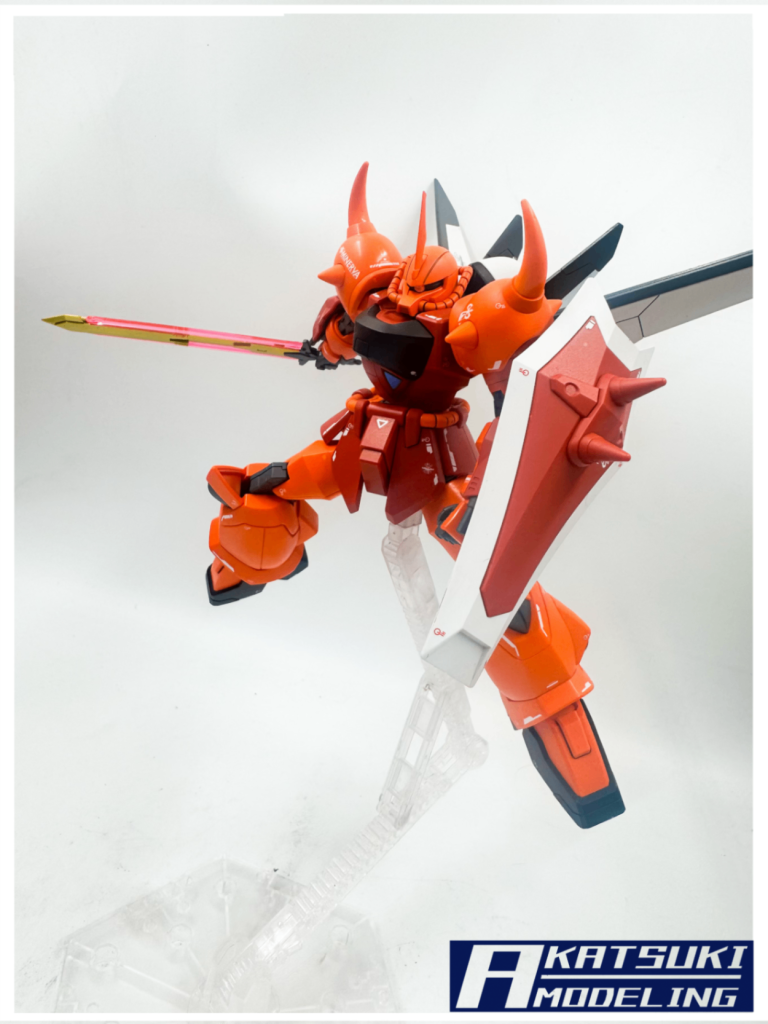 HG 1/144 ZGMF-X2000 グフイグナイテッド(ハイネ・ヴェステンフルス専用機)–2枚目/制作者：アカツキモデリング