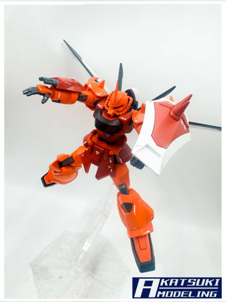 HG 1/144 ZGMF-X2000 グフイグナイテッド(ハイネ・ヴェステンフルス専用機)–4枚目/制作者：アカツキモデリング