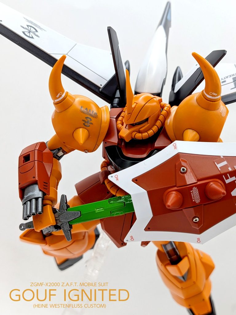 グフイグナイテッド（ハイネ・ヴェステンフルス専用機）–9枚目/制作者：しうまい
