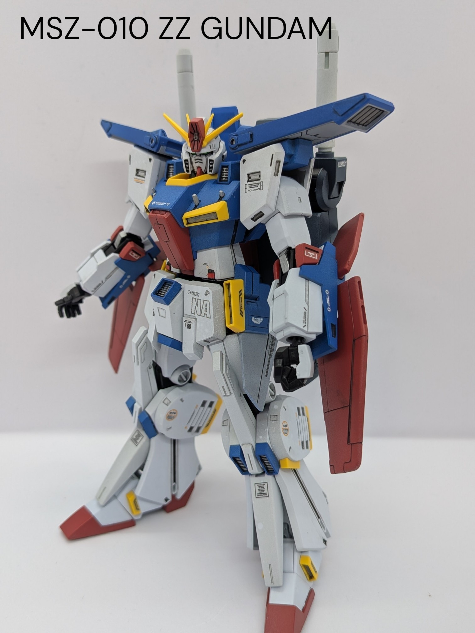 MSZ-010 ZZ GUNDAM｜snowman91さんのガンプラ作品｜GUNSTA（ガンスタ）