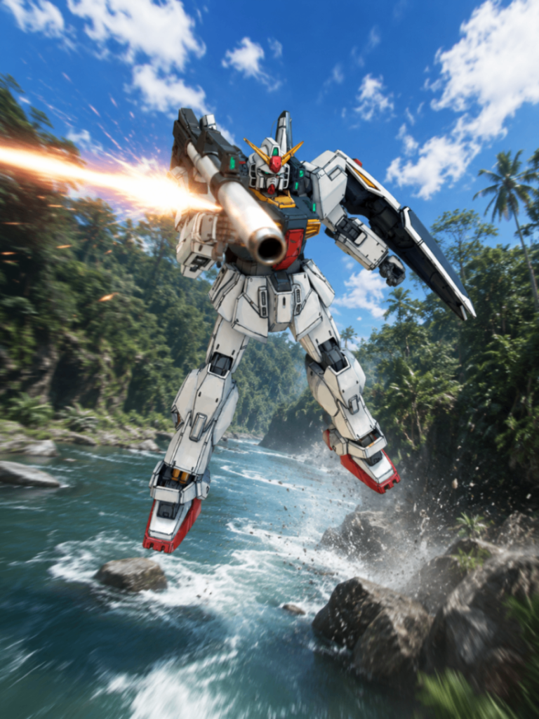 ガンダムマークIIアニメ塗り