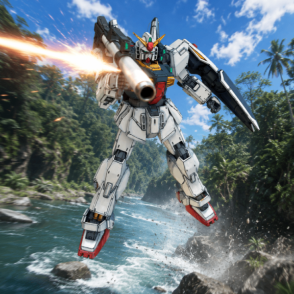 ガンダムマークIIアニメ塗り