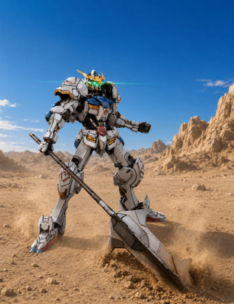 ガンダムバルバトスアニメ塗り
