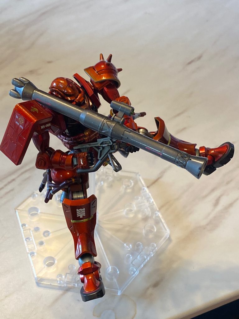 ギラギラのシャア専用GQザク–3枚目/制作者：ガン虎