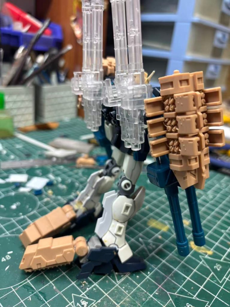 HGFA•ガンダムヘビーアームズカスタム/改•EW–5枚目/制作者：risuisei